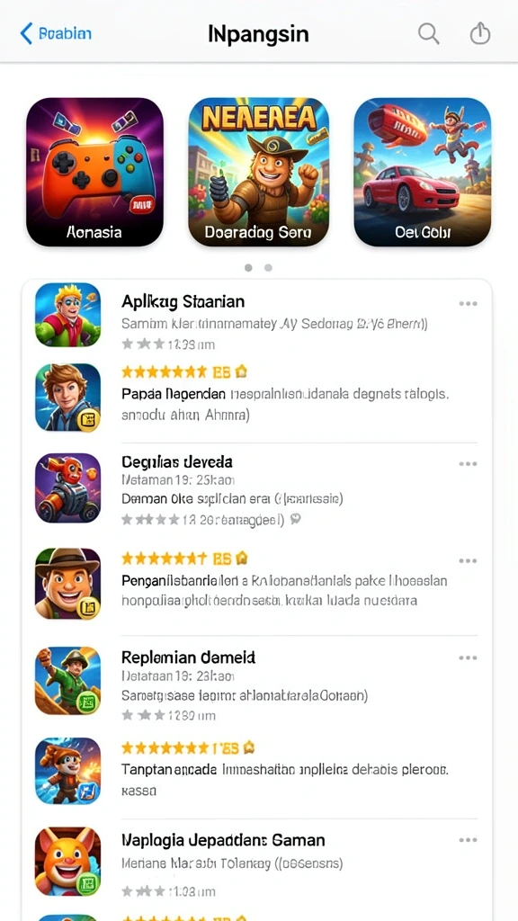 Grafis yang memukau dengan berbagai tema permainan.