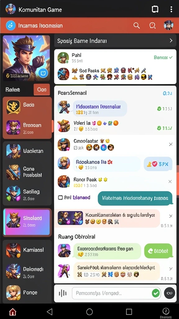 Mode multiplayer yang seru dan kompetitif.