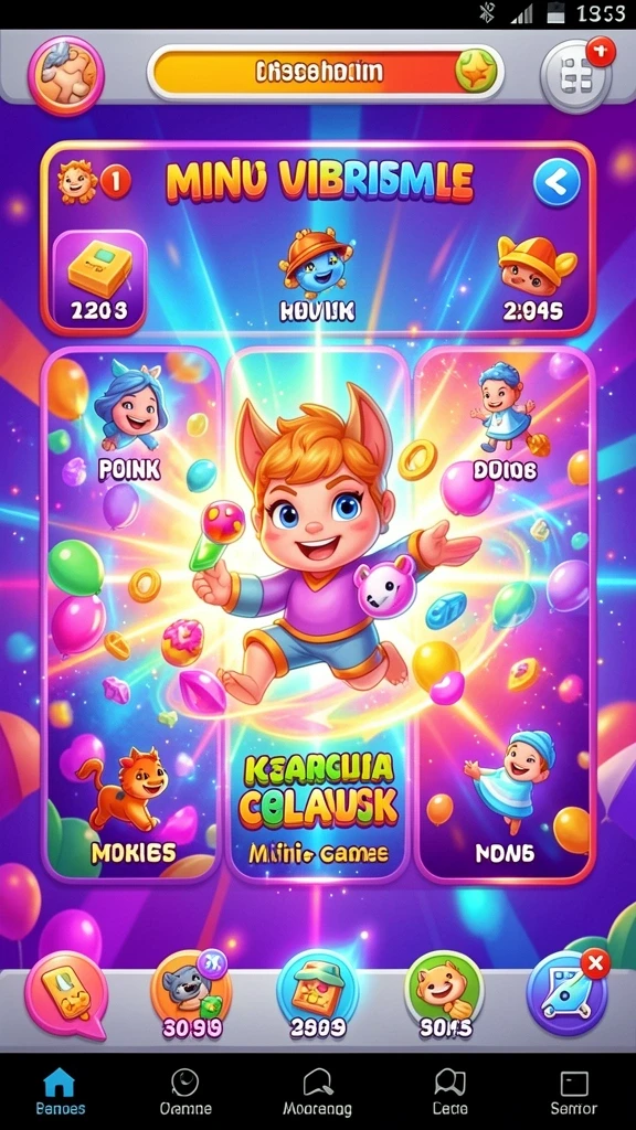 Level permainan yang bervariasi dan menantang untuk semua pemain.