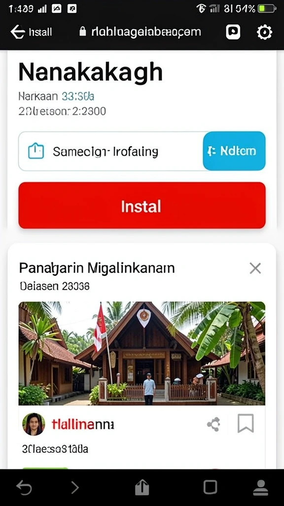 Fitur komunitas untuk berinteraksi dengan pemain lain.