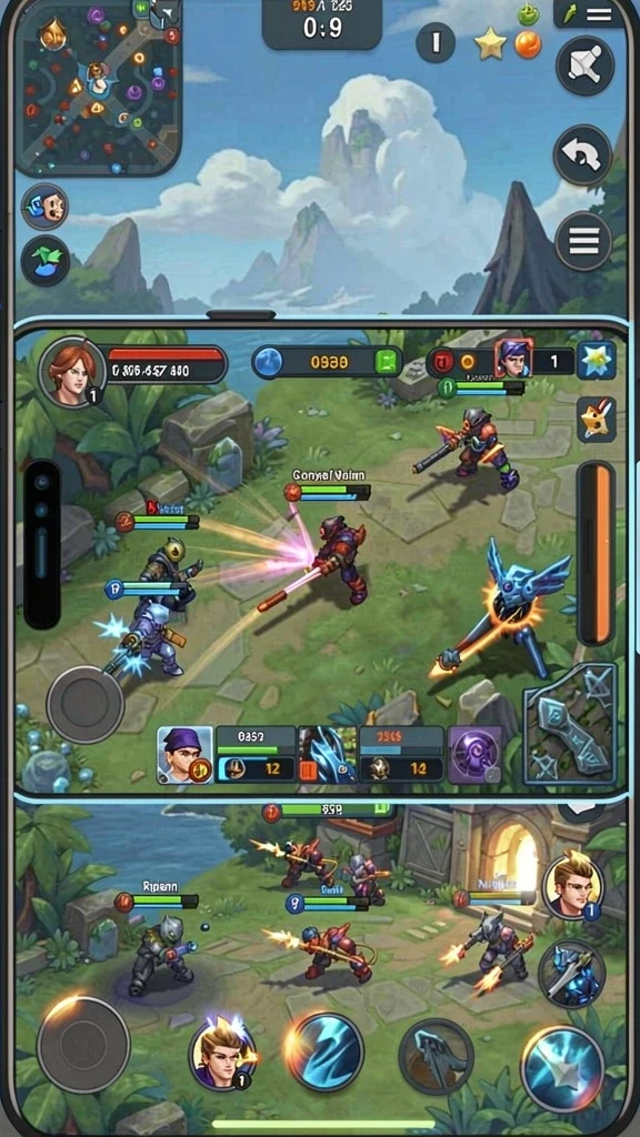 Karakter-karakter unik yang dapat dipilih dalam game.