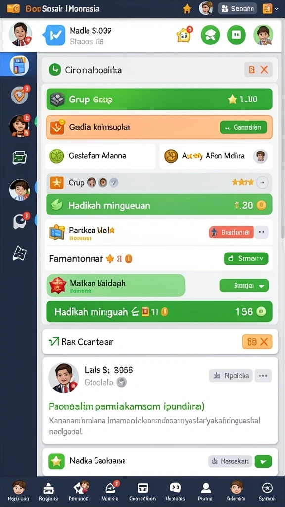 Tampilan antarmuka BRIOTOTO yang menarik dan mudah digunakan.