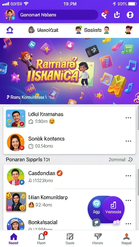 Mode multiplayer yang seru dan kompetitif.