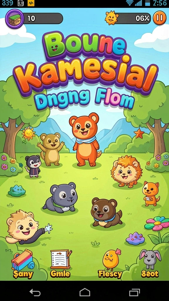 Screenshot ini menggambarkan mode multiplayer yang seru.