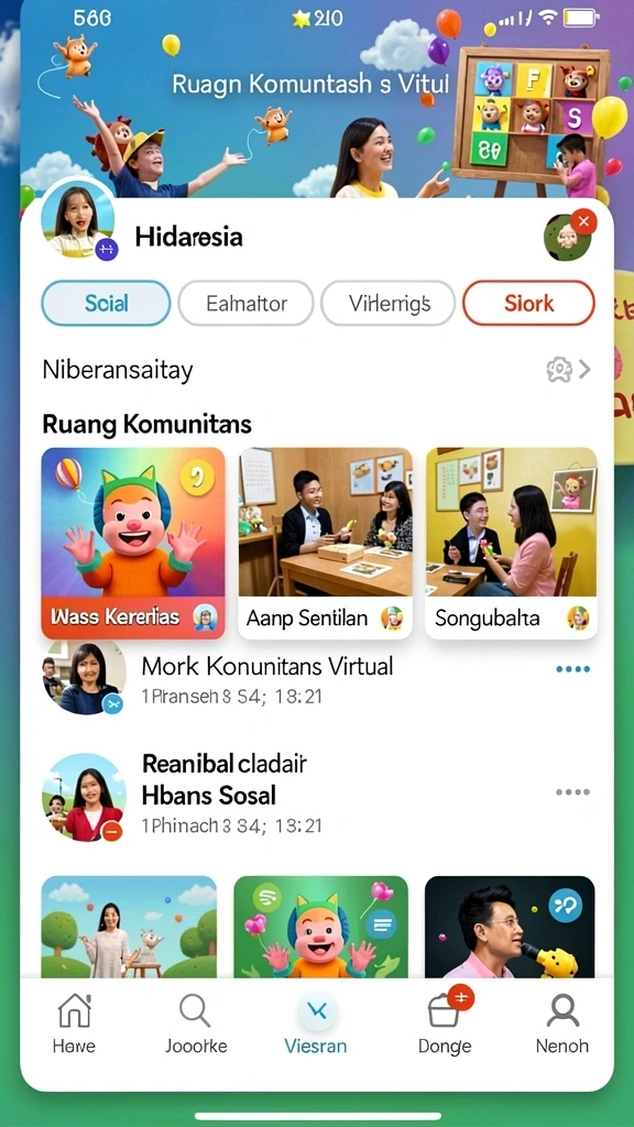 Menjelajahi dunia fantasi yang luas dan menakjubkan.