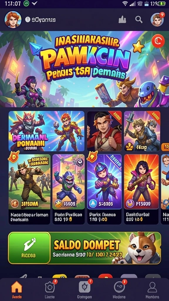 Screenshot memperlihatkan salah satu level menantang di GAYO138.