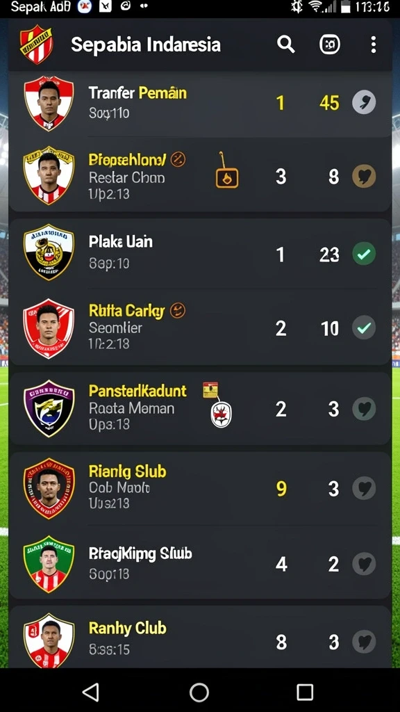 Fitur leaderboard untuk kompetisi antar pemain.
