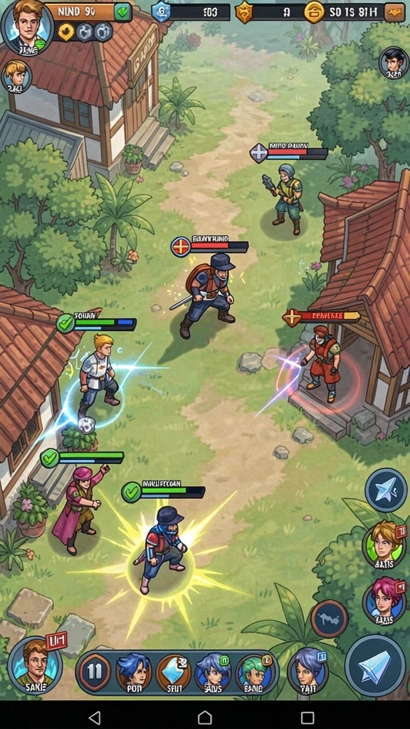 Gameplay yang intuitif dan mudah dipahami.