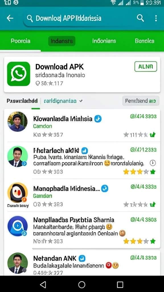 Tangkapan layar dari antarmuka pengguna yang intuitif.