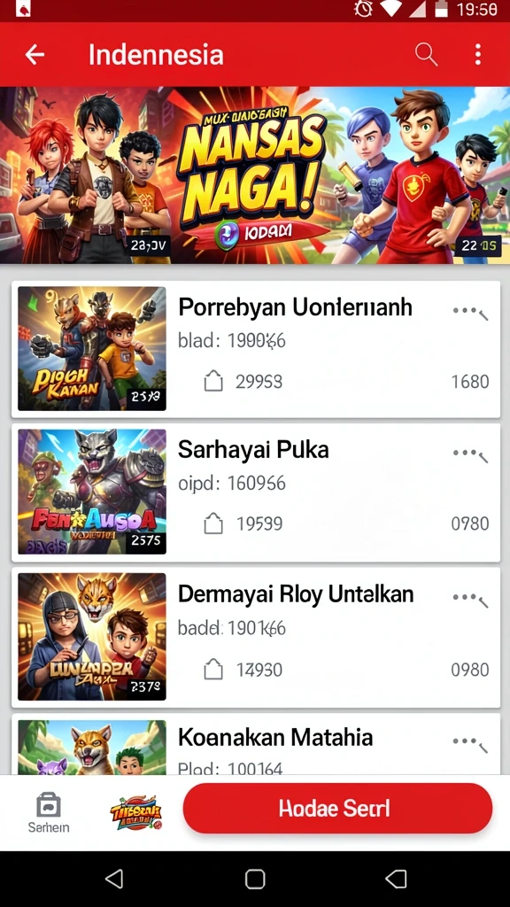 Tantangan level yang menambah keseruan permainan.