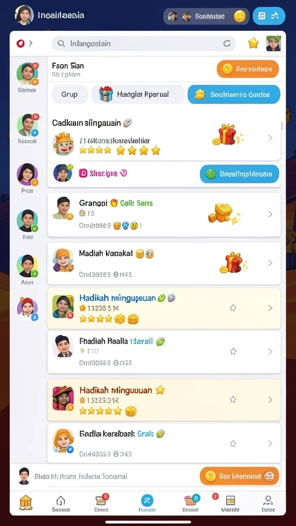 Tangkapan layar yang menunjukkan grafis game yang menawan.