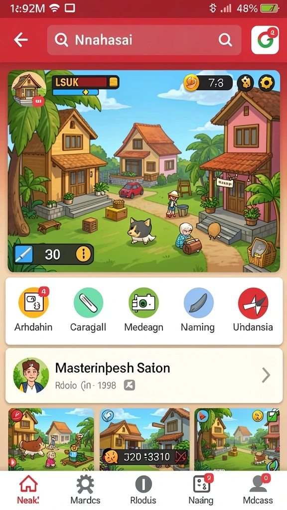 Cuplikan gameplay yang menunjukkan aksi mendebarkan.