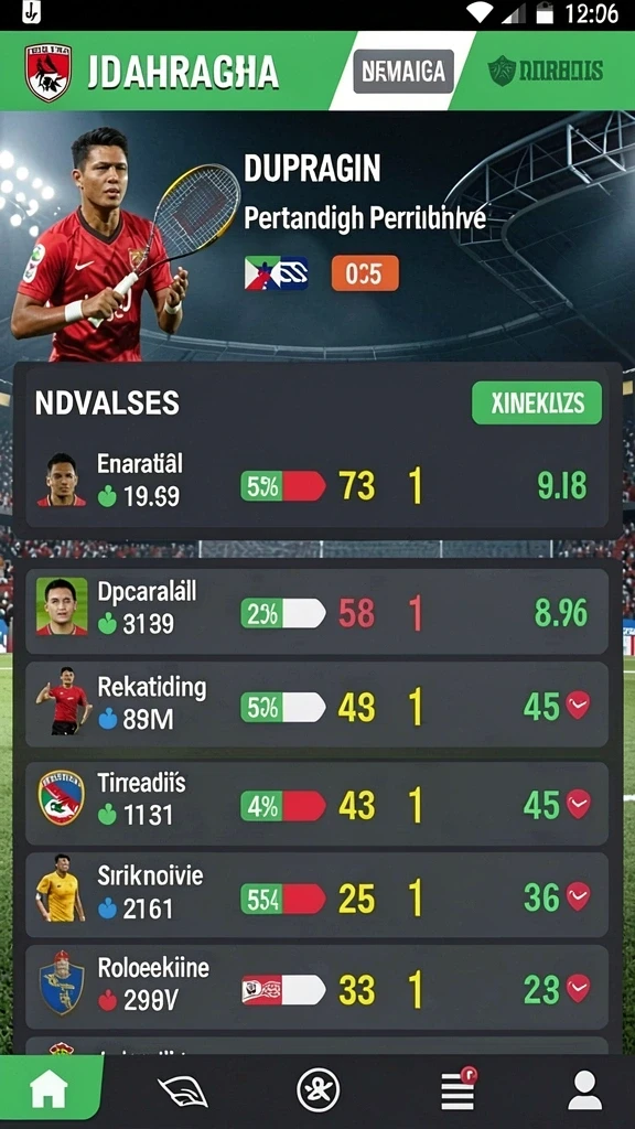 Tampilan awal game yang menarik dan mengundang.