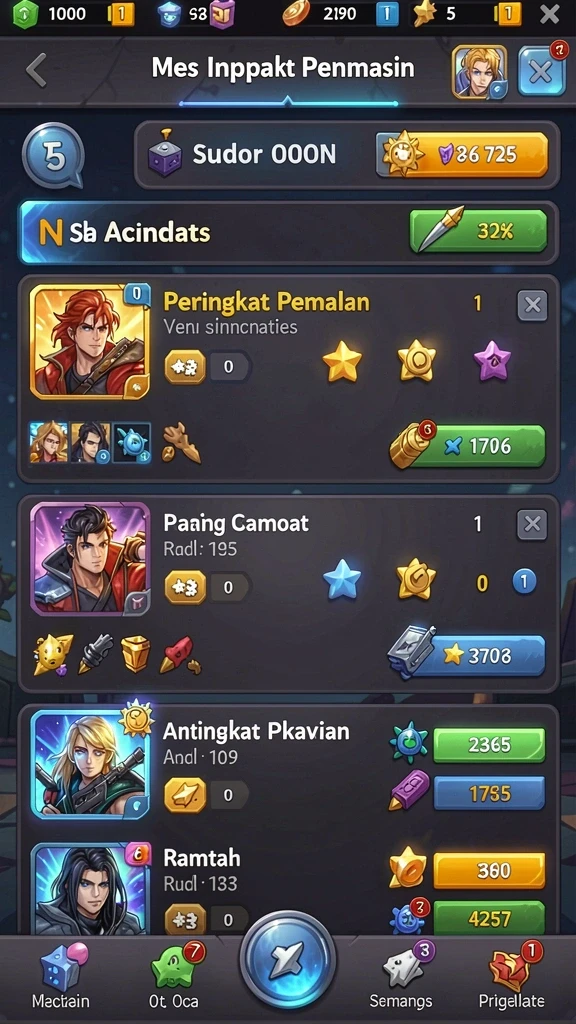 Screenshot memperlihatkan grafik menawan dari dunia permainan KILAT77.