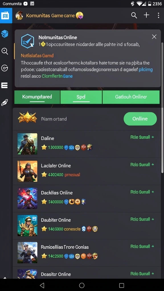 Menampilkan tema slot yang berwarna-warni dan menarik.