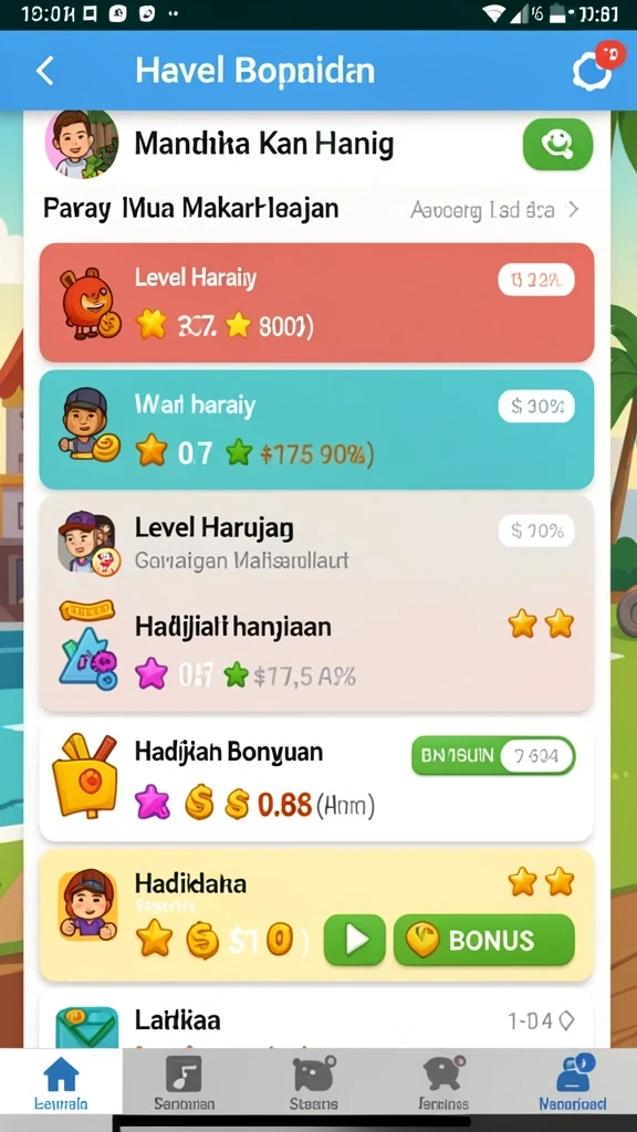 Statistik tim yang mudah diakses dan informatif.
