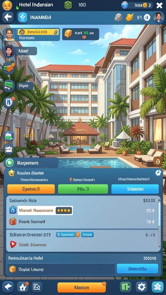 Beragam mode permainan yang menarik.