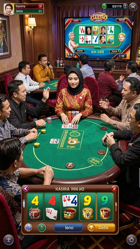 Tampilan antarmuka yang user-friendly.