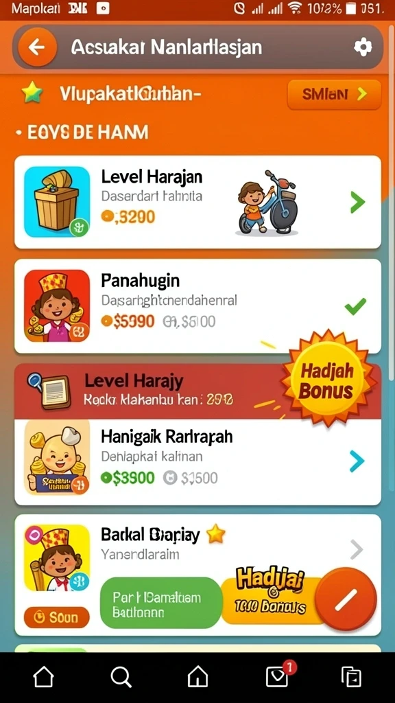 Beragam permainan slot dengan tema menarik.