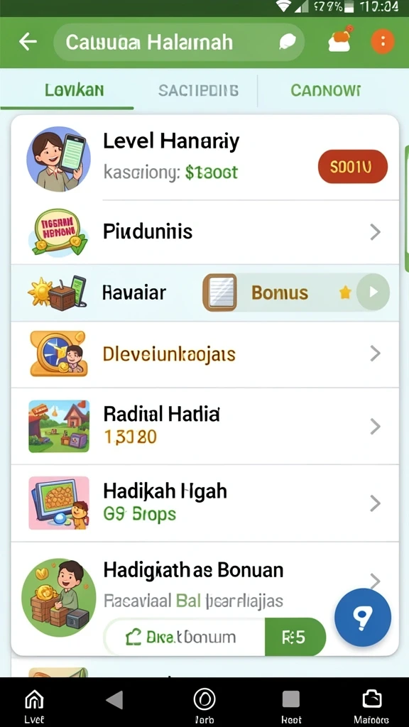 Fitur bonus yang menguntungkan di setiap permainan.