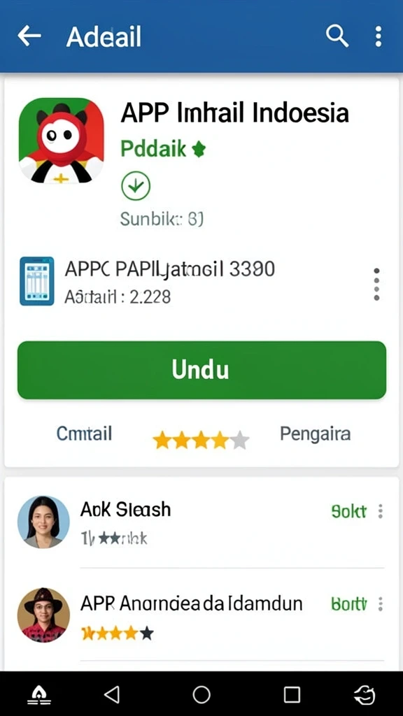 Tampilan antarmuka yang user-friendly dan menarik.