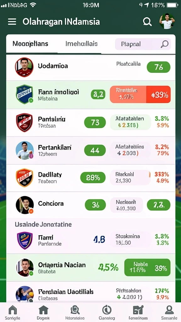 Fitur sosial yang menghubungkan pemain.