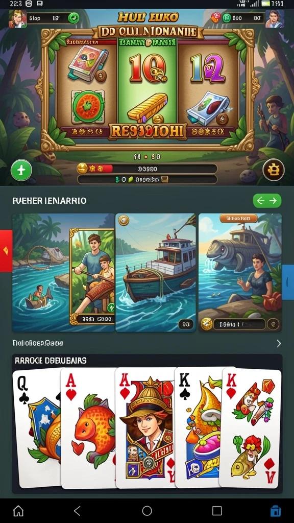 Tangkapan layar permainan yang menunjukkan karakter pilihan.