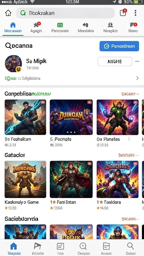 Tangkapan layar fitur baru dalam pembaruan terbaru.