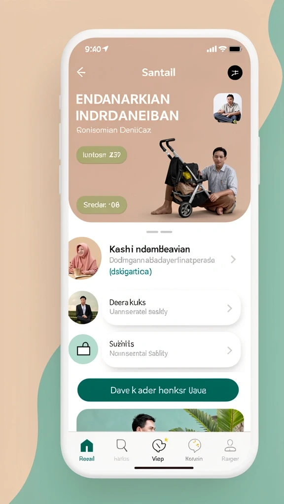 Tampilan antarmuka yang user-friendly dan mudah dinavigasi.