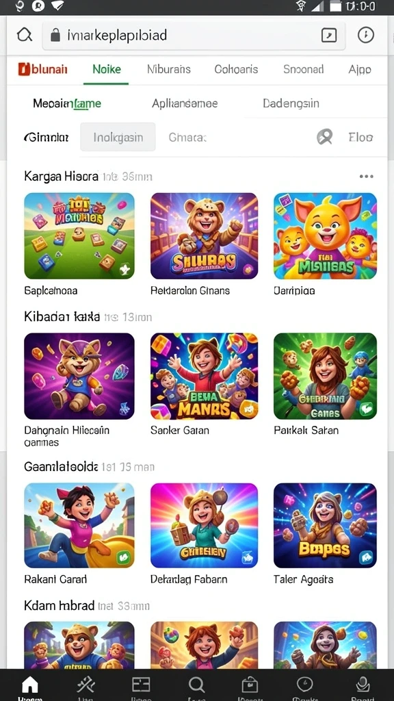 Screenshot menunjukkan komunitas aktif di dalam game.
