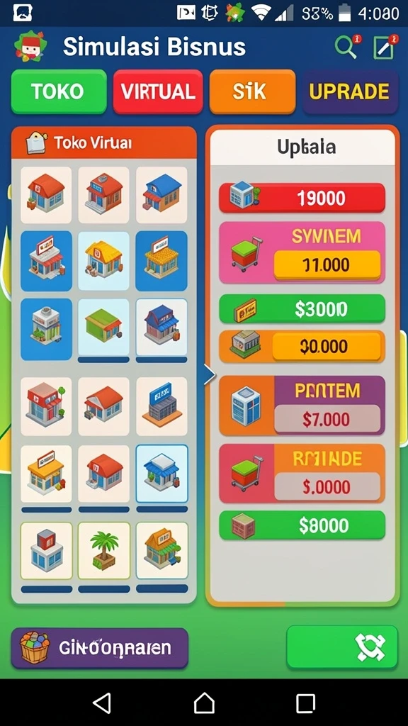 Fitur multiplayer yang memungkinkan bersaing dengan teman.