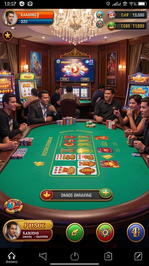 Screenshot gameplay yang menegangkan di PGG68.