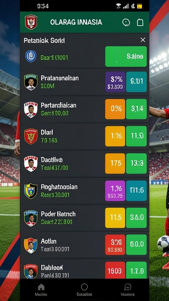 Tampilan antarmuka utama yang menarik dan intuitif.