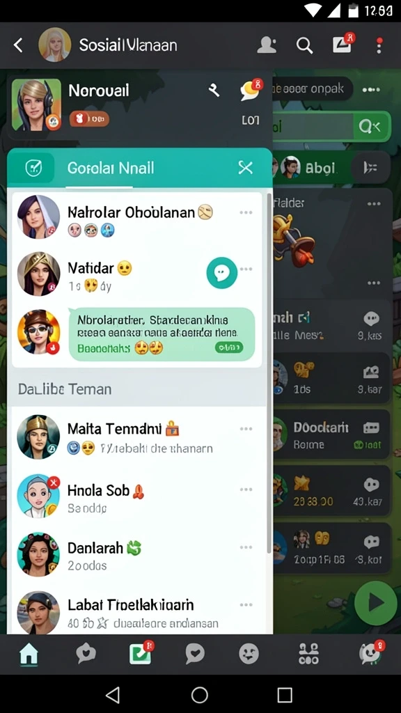Latar belakang menakjubkan dalam misi yang penuh tantangan.