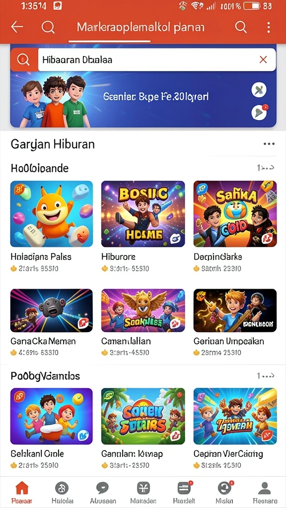 Karakter yang sedang melakukan upgrade senjata yang keren.
