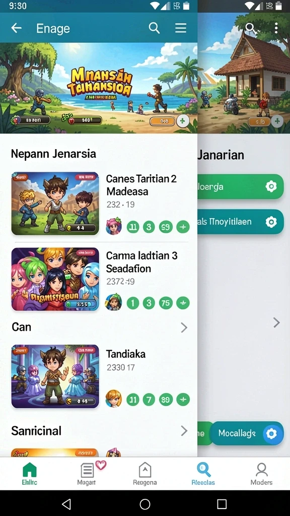 Level yang menantang dan penuh strategi.
