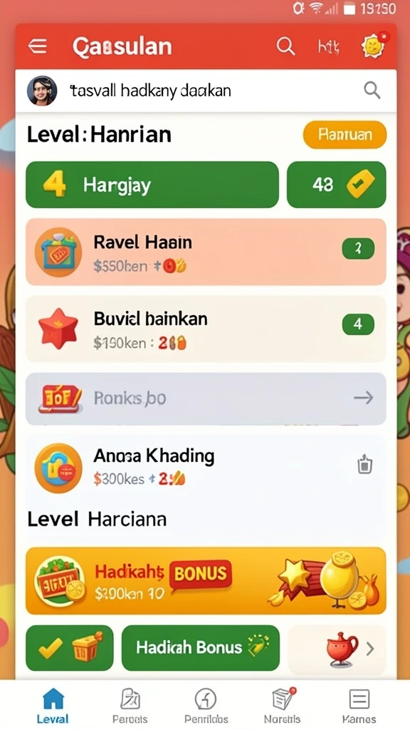 Tampilan antarmuka yang ramah pengguna.