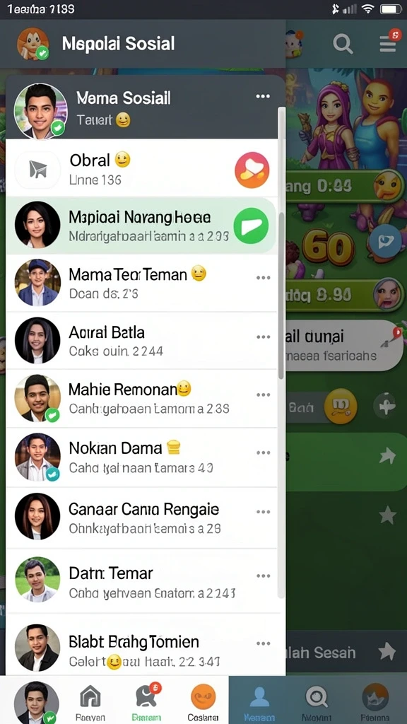 Tampilan awal SUPER805 yang menarik dan intuitif.