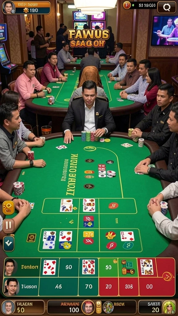 Pengalaman bermain yang interaktif dengan pemain lain.