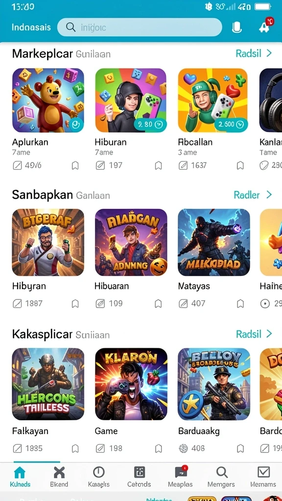 Tampilan grafis yang memukau dan menawan.