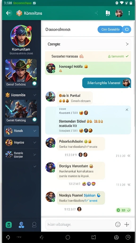 Mode multiplayer yang memungkinkan bermain bersama teman.