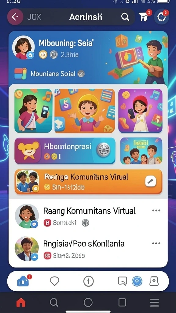 Tampilan antarmuka yang menarik dan user-friendly.
